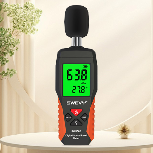SW6002速为数显噪音计分贝仪家用噪声测试仪器检测仪高精度测声音测量仪